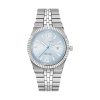Rokyn Men's Quartz Watch, Honeycomb Dial Stainless Steel Bracelet, Waterproof Calendar Classic Business Wristwatch for Men