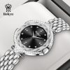 Rokyn Women's Watch Light Luxury Fashion Women's Watch Diamond Inlaid Waterproof Quartz Watch Women's Diamond Mirror