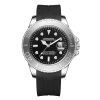 Yacht Diver Men's Watch, Rotating Bezel, Rubber Band, Waterproof Casual Quartz Wristwatch