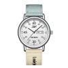 Vintage Student Quartz Watch with Nylon Strap, Week & Date Display – Unisex Casual Wristwatch